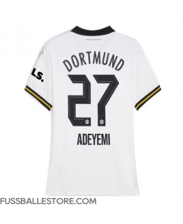Günstige Borussia Dortmund Karim Adeyemi #27 3rd trikot Damen 2024-25 Kurzarm